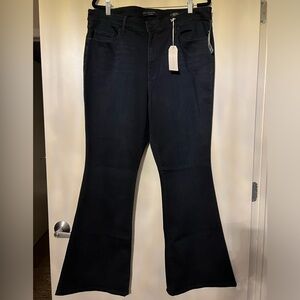 Plus size flare leg denim; brand new.